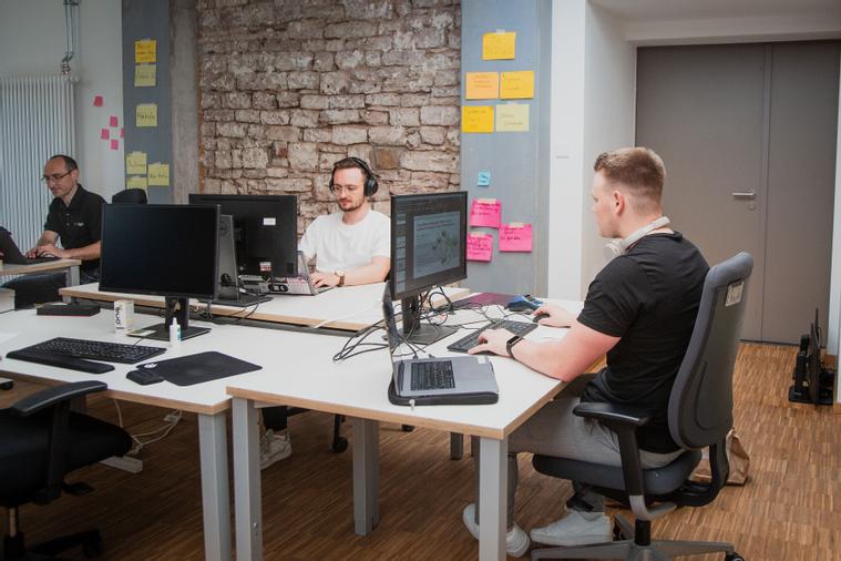 Im Büro 