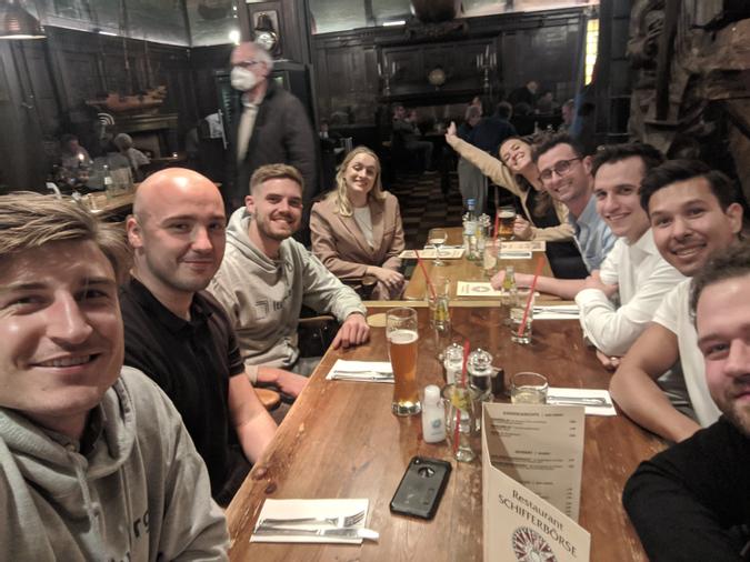 Gemeinsame Zeit bei Team Events