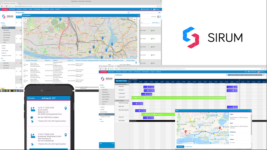 Unser Transport Management ERP