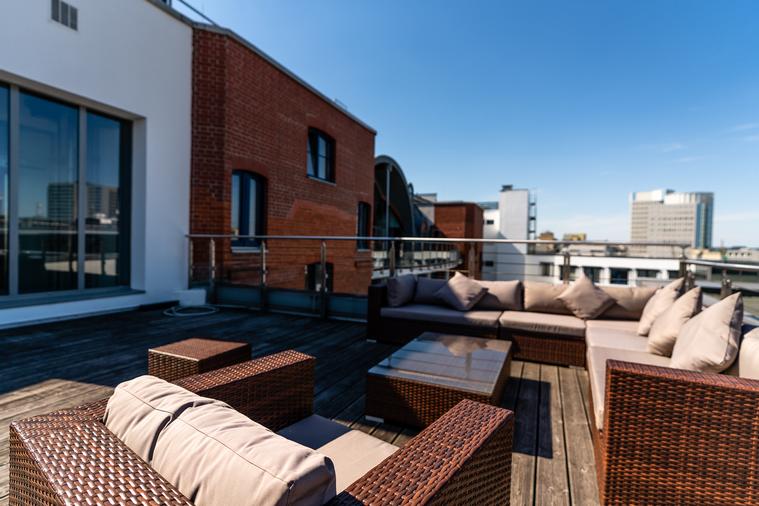 Dachterrasse