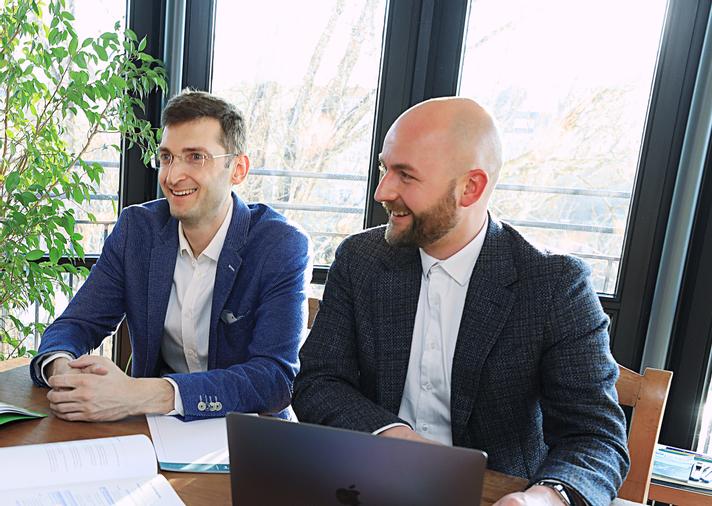 Ajder Veliev und Adrian Schmid (Gründer)