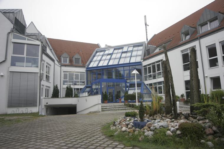 Bürogebäude Eingangsbereich