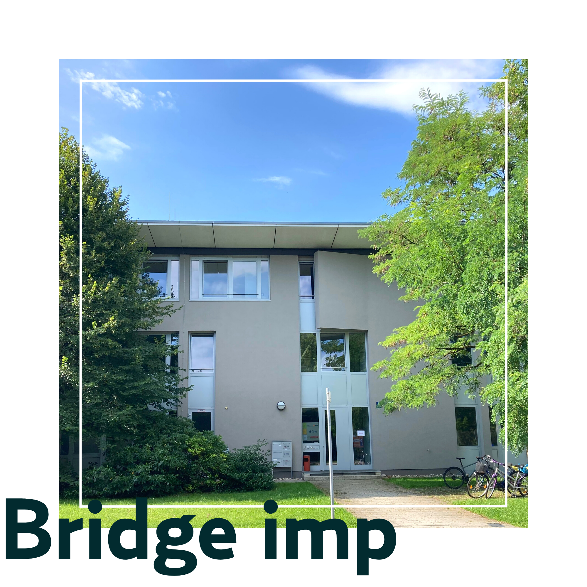 Unser schönes Büro liegt mitten im Grünen