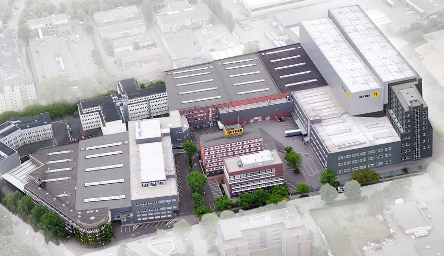 Luftbild Firmengelände