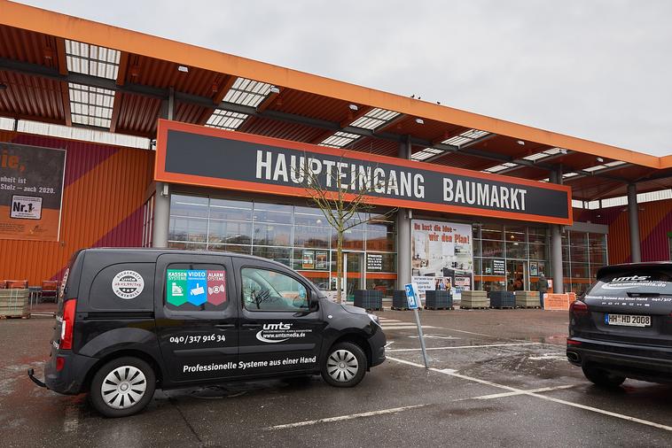 Unser Kunde : Hornbach mit Personenzählsystem von UMTS