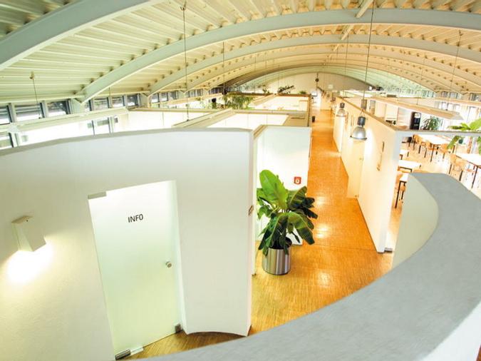 Blick in die Büros marcapo Home Base in Ebern