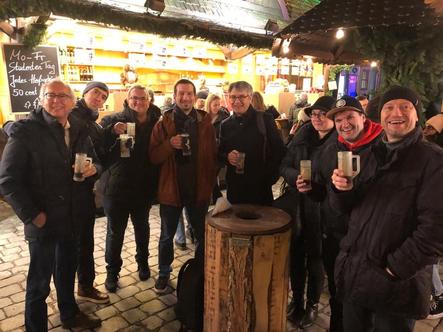 Feiern kommt natürlich auch nicht zu kurz ;)