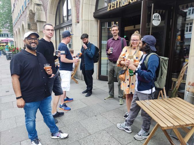 Team event coffee break 2023