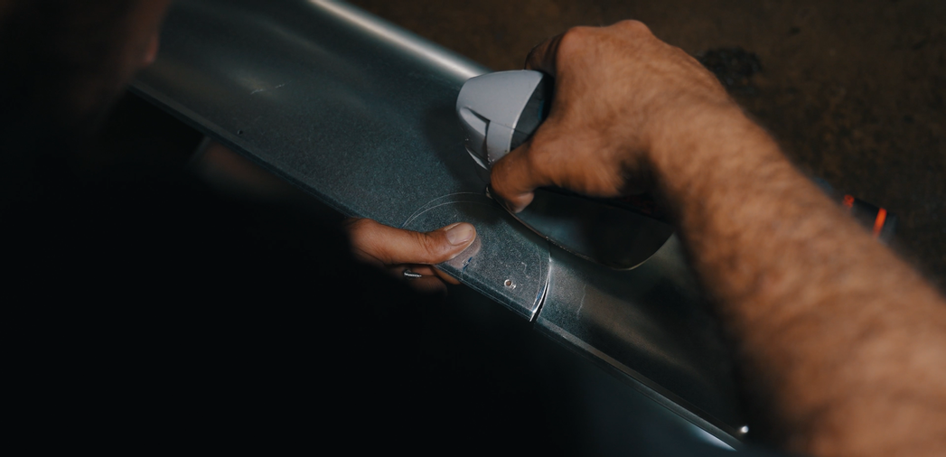 Zuschneiden von Ausschnitten etc. direkt auf der Baustelle vor Ort