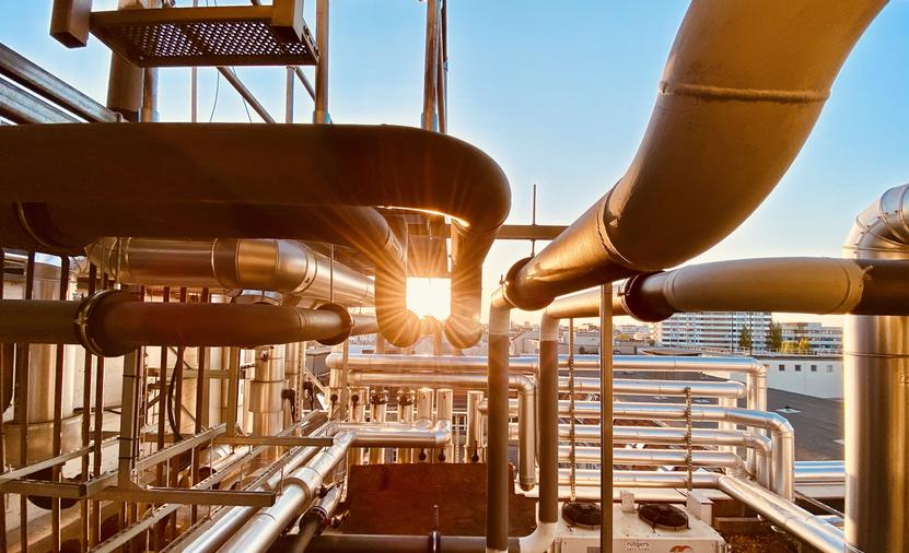 Auf dem Dach von Berlin