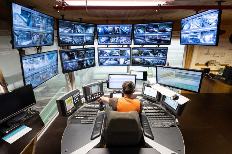 Leitstand Sägewerke