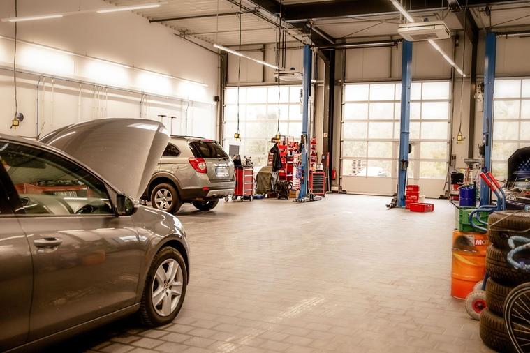 Unsere geräumige und helle Werkstatt (Teil 1)