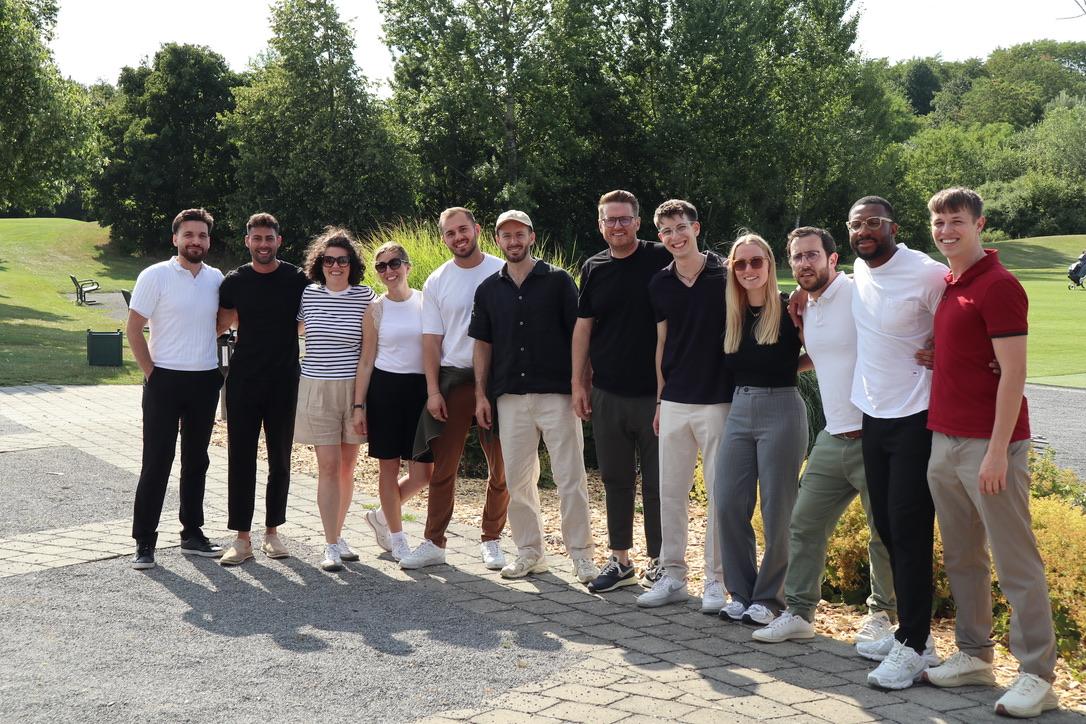 Teamevent auf dem Golfplatz