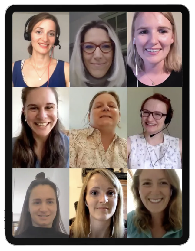 Ein paar Frauen aus der Community
