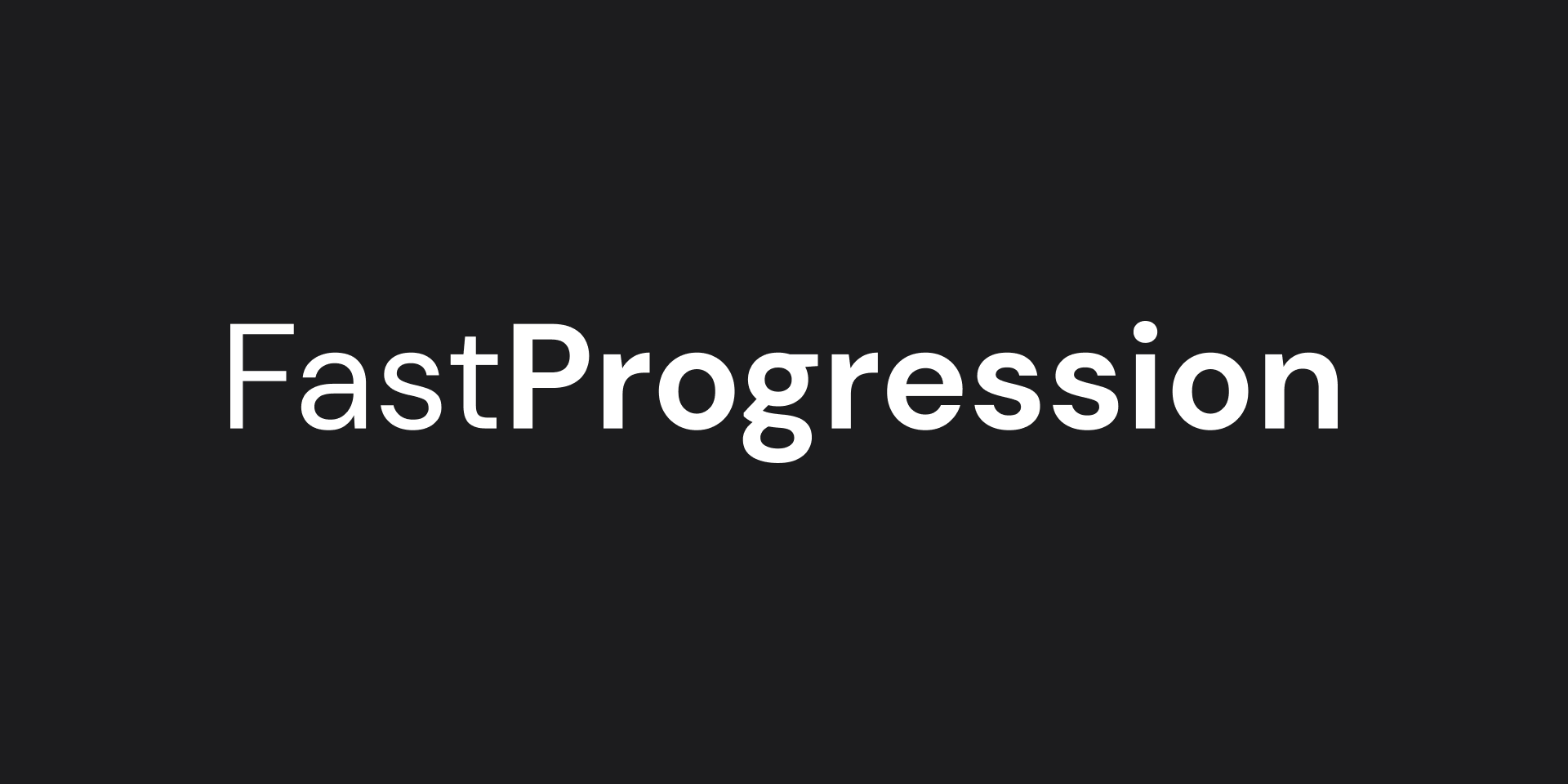 Fast Progression Logo