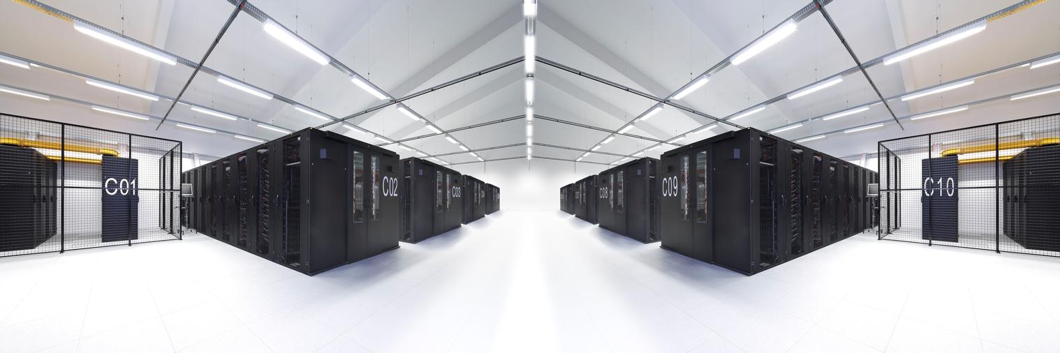 Rechenzentrum der centron GmbH