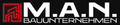 Unternehmenslogo von Bauunternehmen M.A.N. GmbH