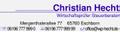 Unternehmenslogo von WP StB Christian Hecht