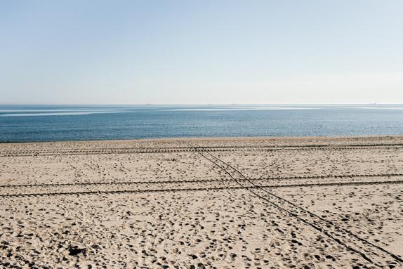 Arbeitsort mit Meerblick