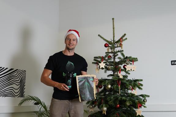 Gründer René Seppeur Weihnachten