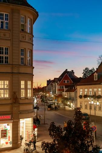 Außensicht von unserem Büro in die Uelzener Innenstadt