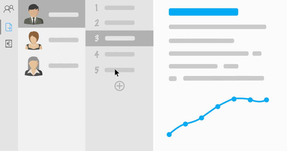 Graphik der Software