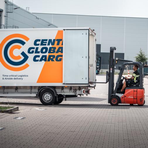Loading truck
