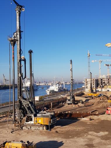 Baustelle HafenCity Hamburg