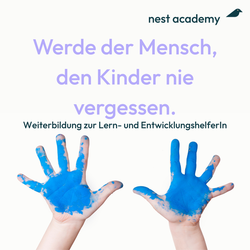 Kinderhände mit Satz