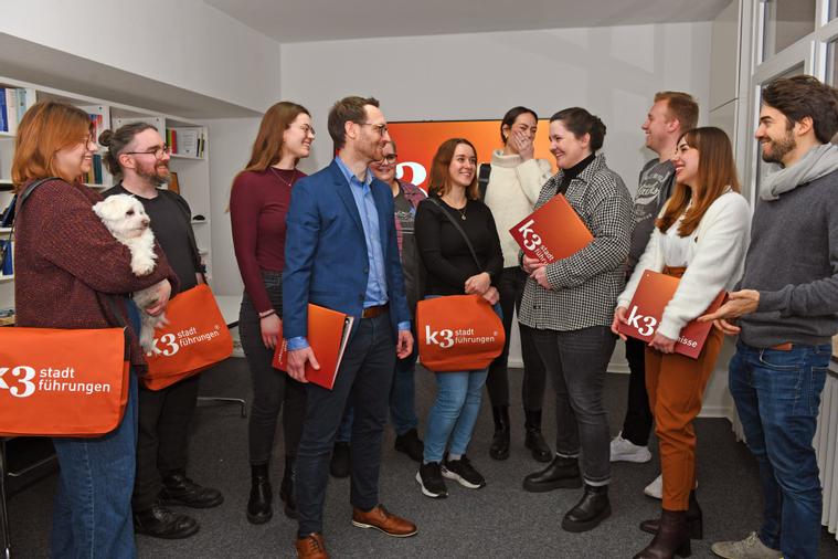 Team von k3 stadterlebnisse